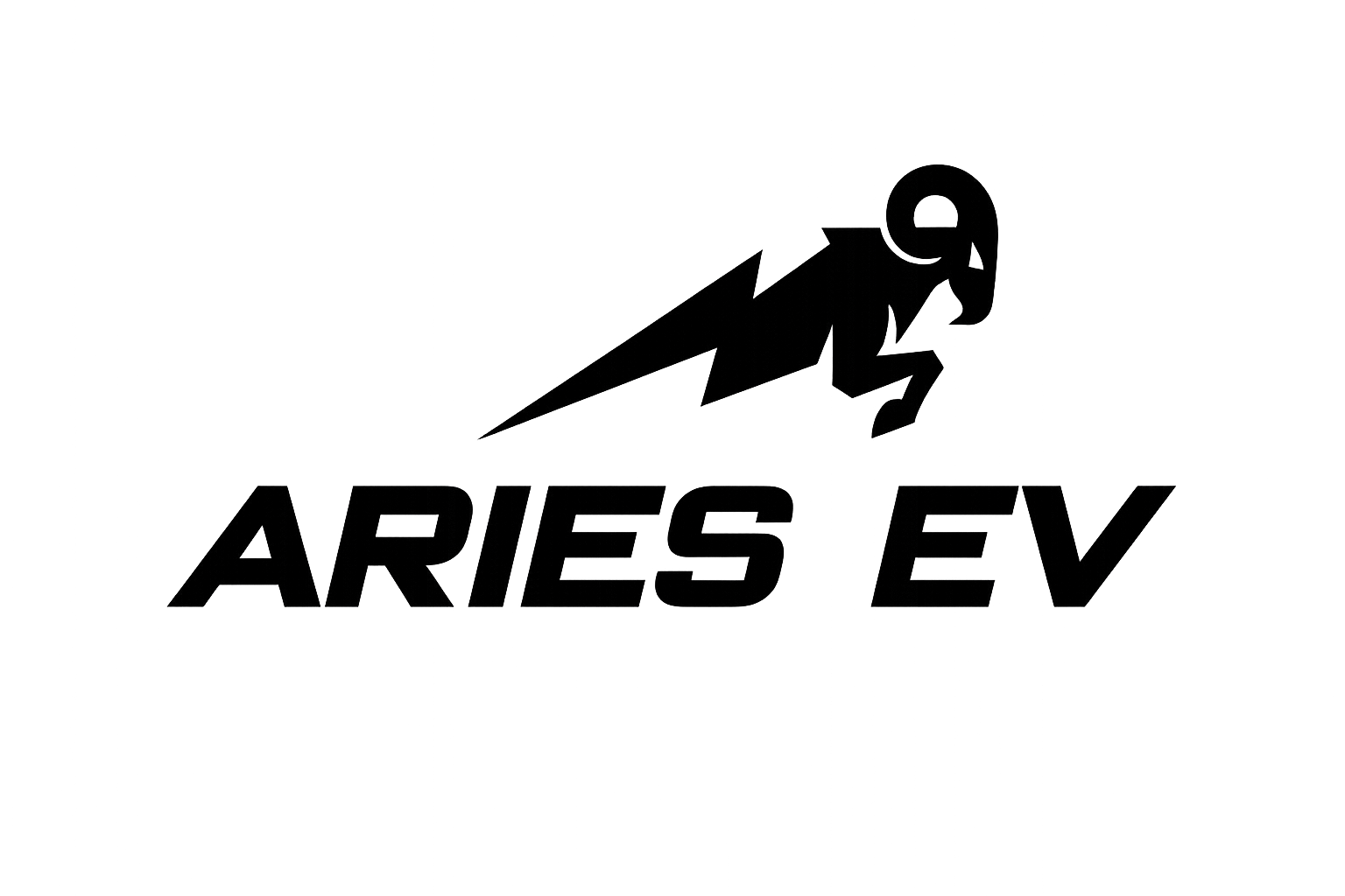 aries ev black no background